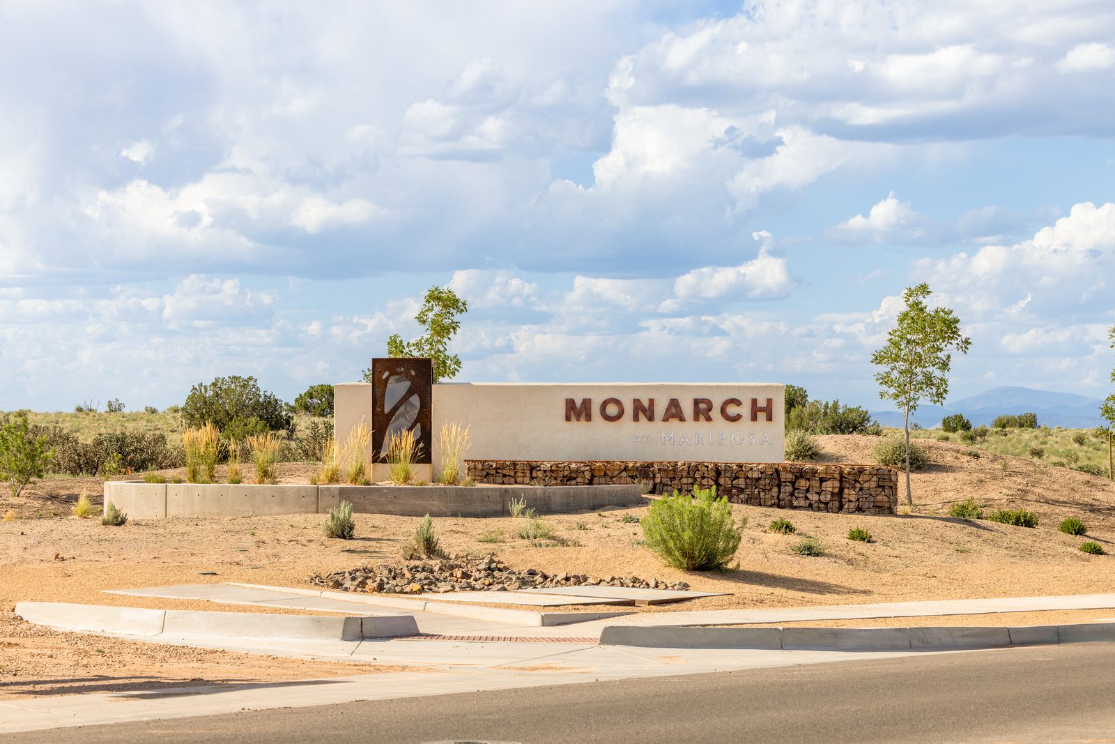 Entry monument and signage